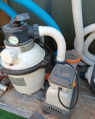 Filtro a sabbia per piscina 