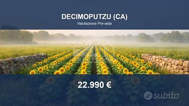 Immobile in asta di 9215 m² a Decimoputzu