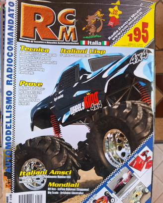 Riviste modelllismo radiocomandato,numeri 185-195