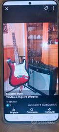 chitarra elettrica EKO    Amplificatore FENDER 40W