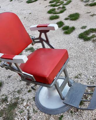 N. 2 poltrone da barbiere Vintage anni '50