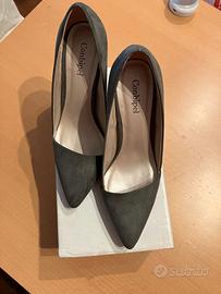 Décolleté Conbipel n. 38 Grigio Antracite Scamosci