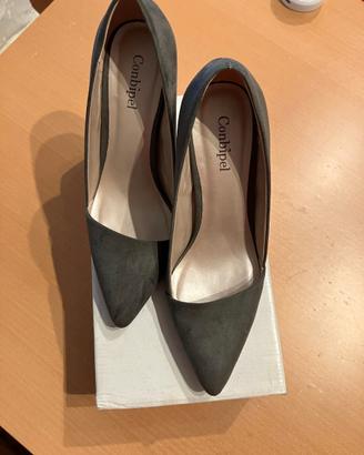 Décolleté Conbipel n. 38 Grigio Antracite Scamosci
