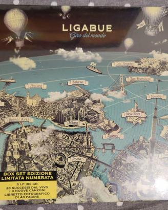 GIRO DEL MONDO LIGABUE ED LIMITATA A 5000 COPIE
