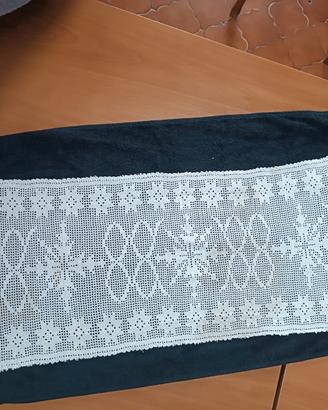 Centrini Filet cotone bianco