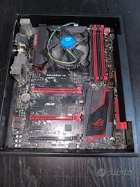 Scheda madre Asus Rog Maximus Hero VII + i7 4790k