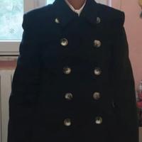 Cappotto lana doppio petto svasato