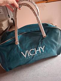 Borsone viaggio a mano/borsa palestra blu turchese