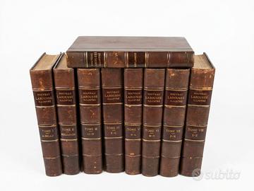 Nouveau Larousse Illustré COMPLETO 8 Volumi 