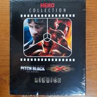 Hero Collection Vin Diesel 3 blu ray Riddick xXx