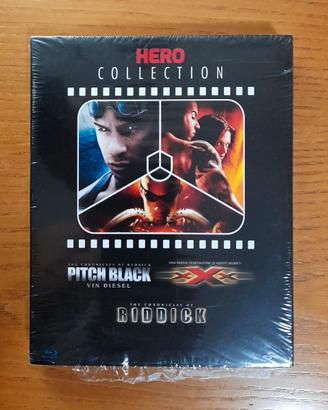 Hero Collection Vin Diesel 3 blu ray Riddick xXx