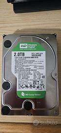 Hard disk 2TB Western Digital WD Green WD20EARS