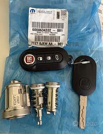 Kit Serrature ORIGINALE FIAT Panda NUOVO Chiave No