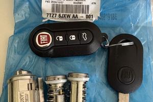 Kit Serrature ORIGINALE FIAT Panda NUOVO Chiave No