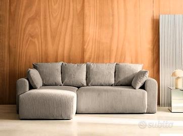 Divano letto angolare 3 posti