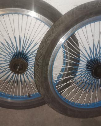 Coppia ruote BMX