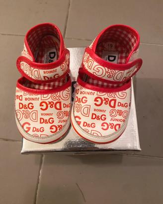 Scarpine neonata Dolce& Gabbana Junior 19