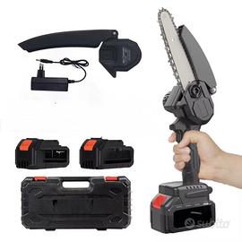 Motosega Doppia Batteria Potatura 6 pollici