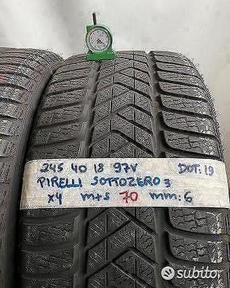 Gomme Usate Varie Marche 245 40 18 - 80% Invernali