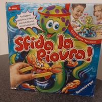 Gioco da tavolo "Sfida la Piovra", marca Ravensbur