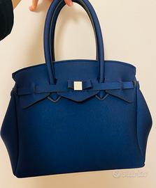 Borsa blu oltremare Save my Bag