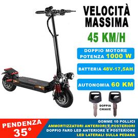 Monopattino 1000 watt - Doppio motore - NUOVO