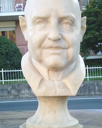 SCULTURA MEZZO BUSTO " PAPA GIOVANNI XXIII "
