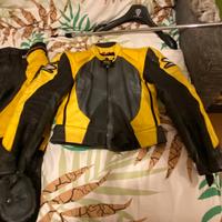 Tuta donna divisibile Spike in pelle