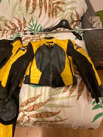 Tuta donna divisibile Spike in pelle