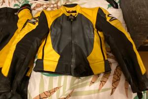 Tuta donna divisibile Spike in pelle