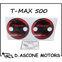 2 ADESIVI LATO STTORE VARIATORE TMAX 500 530 CARBO