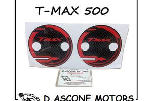 2 ADESIVI LATO STTORE VARIATORE TMAX 500 530 CARBO
