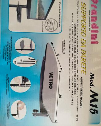 Supporto da Parete Audio Video