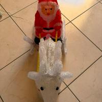 Babbo Natale luminoso