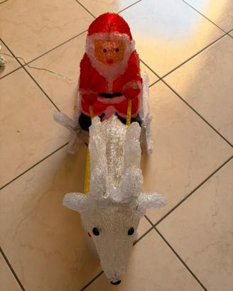 Babbo Natale luminoso