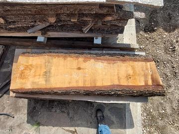 Tavola di cedro 160x30 sp8 - mensola/piano lavabo 