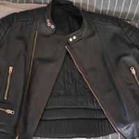 Giubbotto pelle chiodo moto