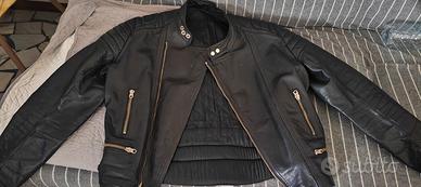 Giubbotto pelle chiodo moto
