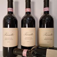 Barolo Prunotto annate 2000, 2001, 2007, 2011