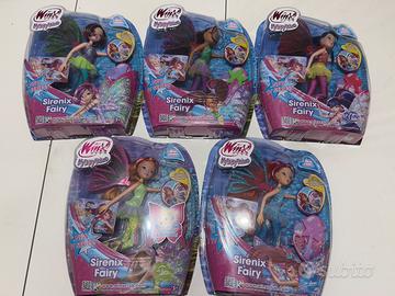 Winx club bambola sirenix musa bloom tecna flora