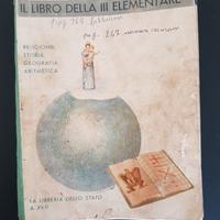 Libri scuola anni 38-39 (Epoca fascista)