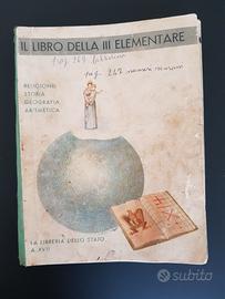 Libri scuola anni 38-39 (Epoca fascista)