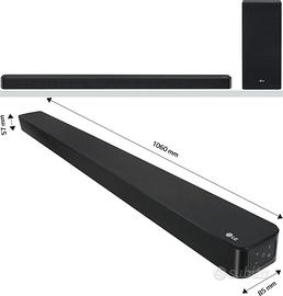 Soundbar lg sl7y 3.1 420w e casse posteriori spk8