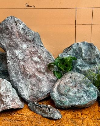 Rocce in Resina Cementizia Acquari Malawi