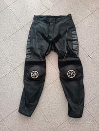 pantaloni moto pelle  46 48