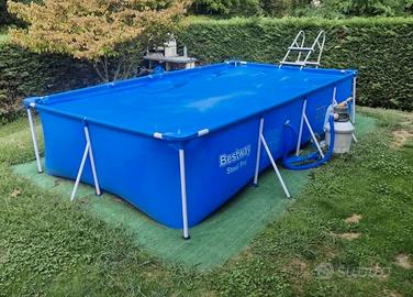 PISCINA BESTWAY+POMPA A SABBIA