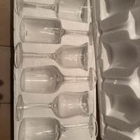 Set bicchieri Bitossi wine glasses Diseguale