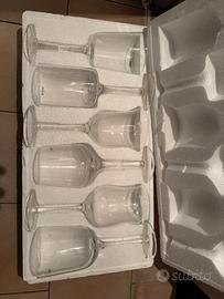 Set bicchieri Bitossi wine glasses Diseguale
