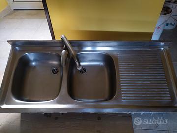 lavello cucina acciaio Ariston