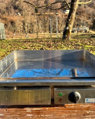 Piastra elettrica professionale Marinox